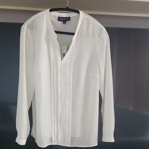 Jones New York White Blouse
